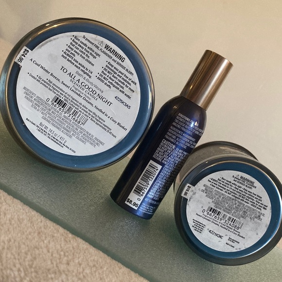 BBW Christmas candle set - Picture 3 of 4